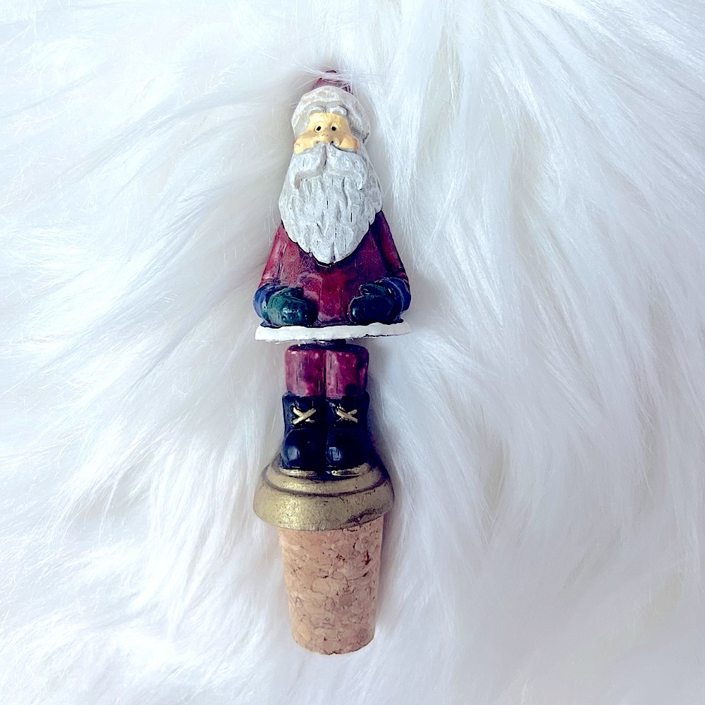 Santa “Dancing” Wine Stopper